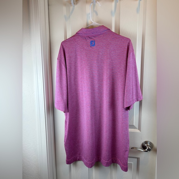 Footjoy Golf Polo Shirt Mens Size xl striped - Picture 3 of 7